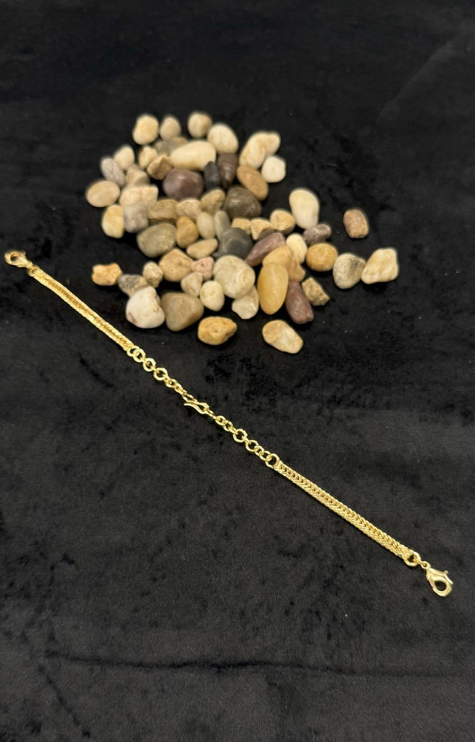 Gold-Polished Back Chain - 9 Inches