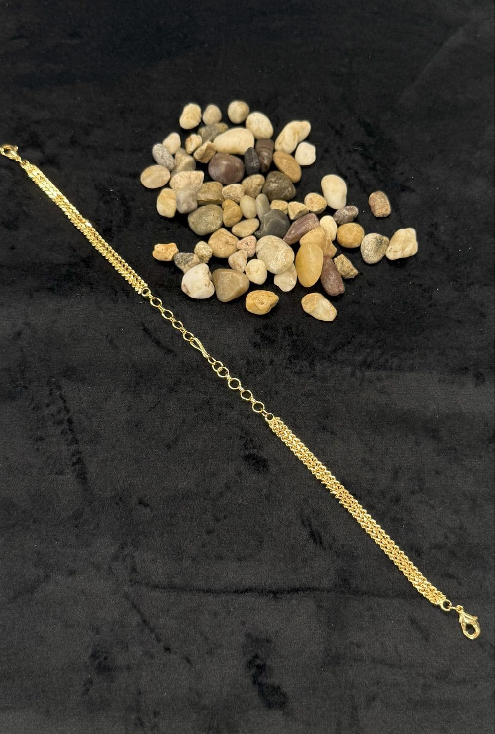 Gold-Polished Back Chain - 9 Inches