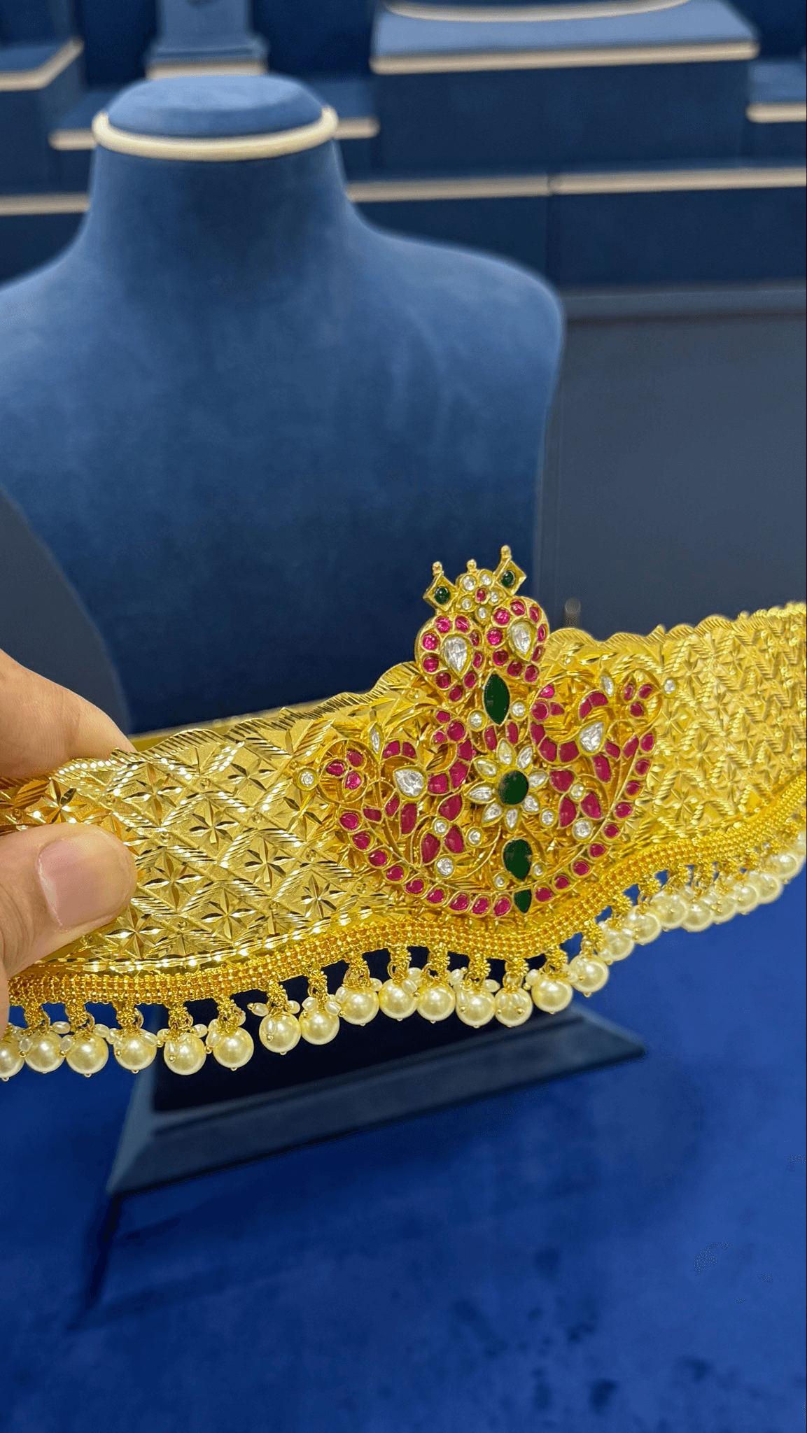 Jadau Locket Vaddanam