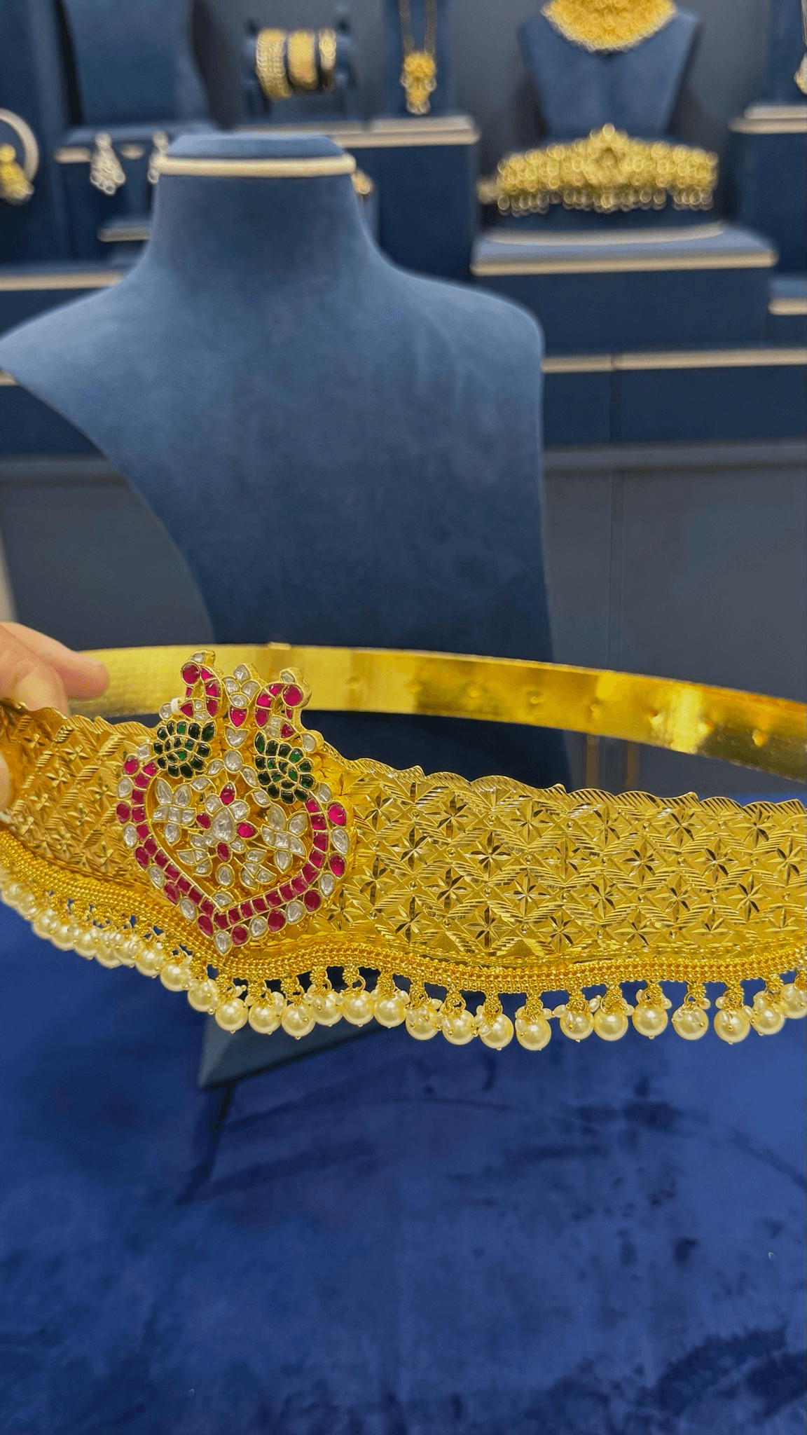 Jadau Locket Vaddanam