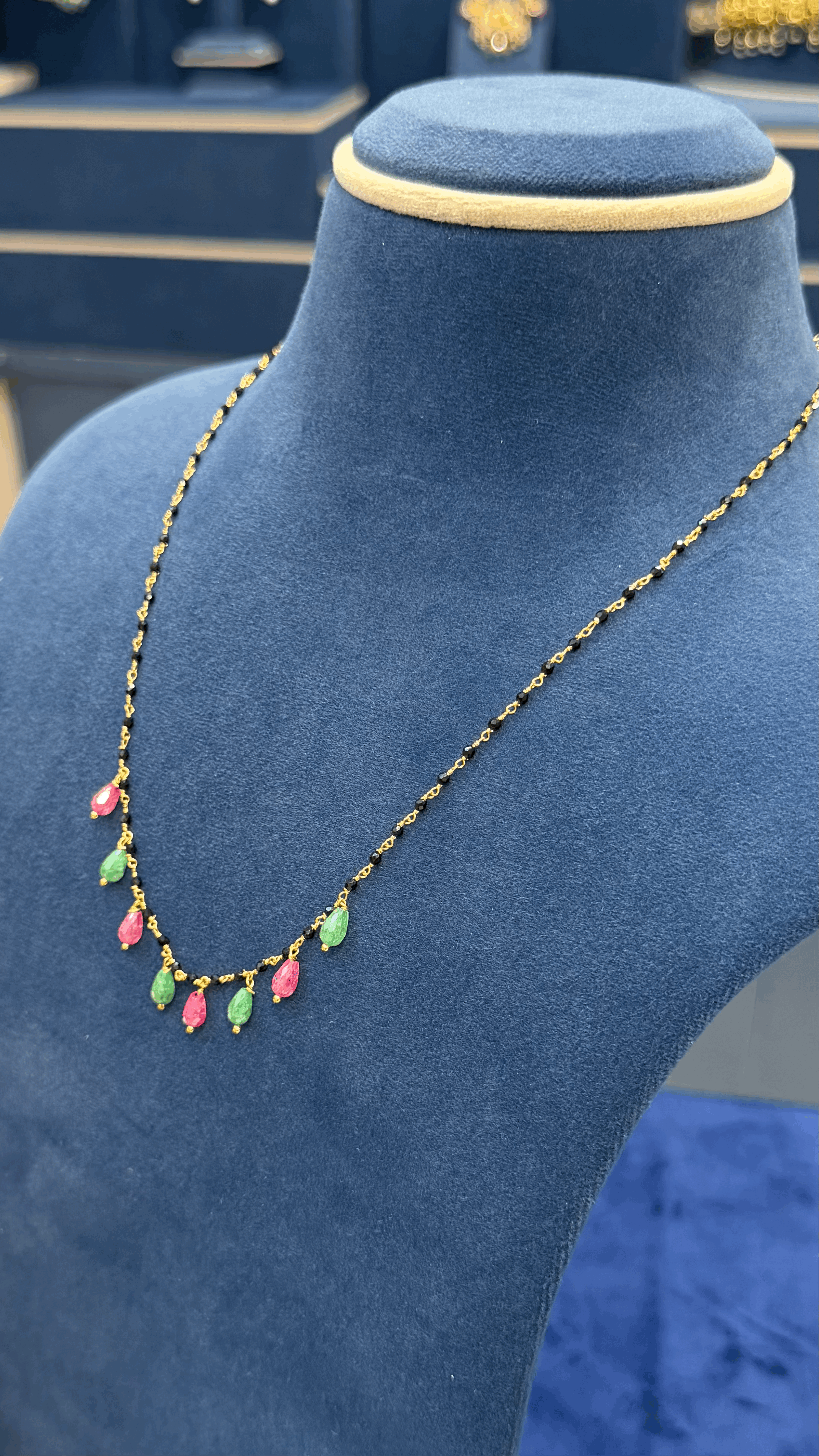 Blackbeads - 18 Inches