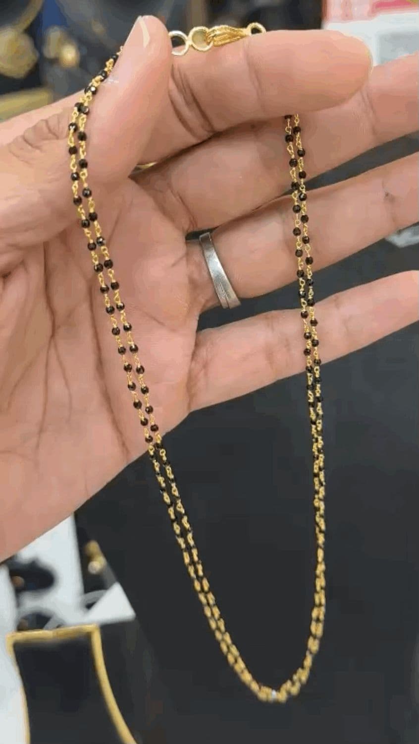 Blackbeads - 18 Inches