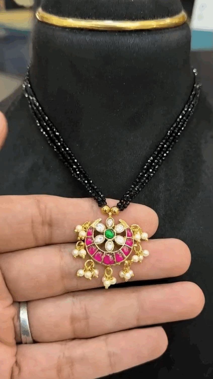 Blackbeads - 18 Inches