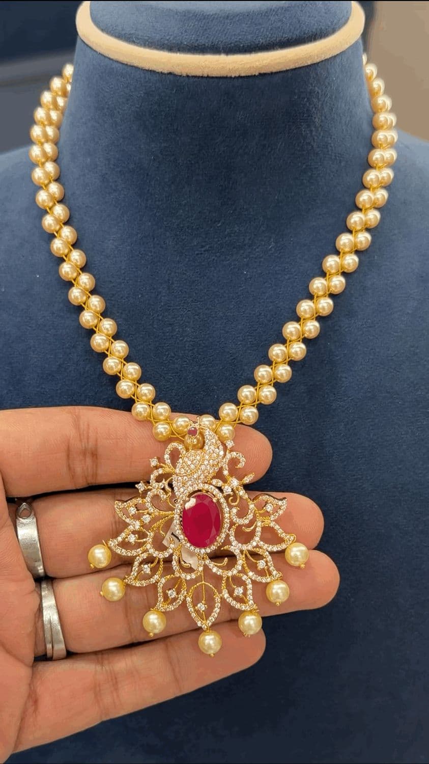 Beads Set with Cute Locket