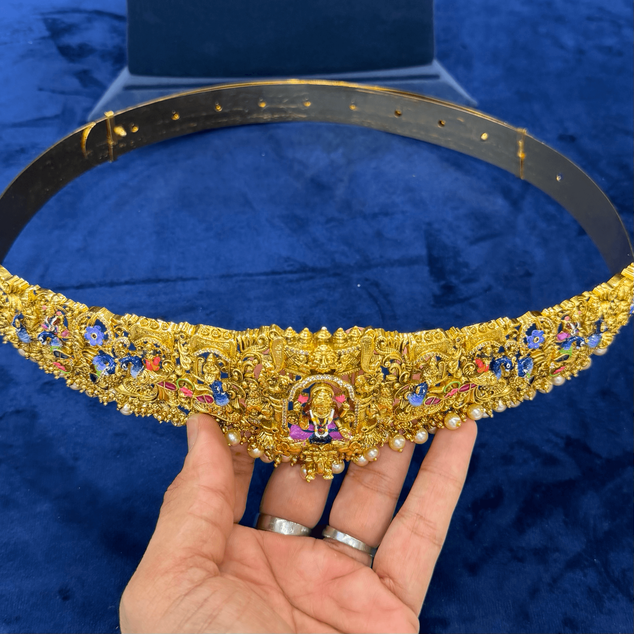 Meenakari Jadau Vaddanam