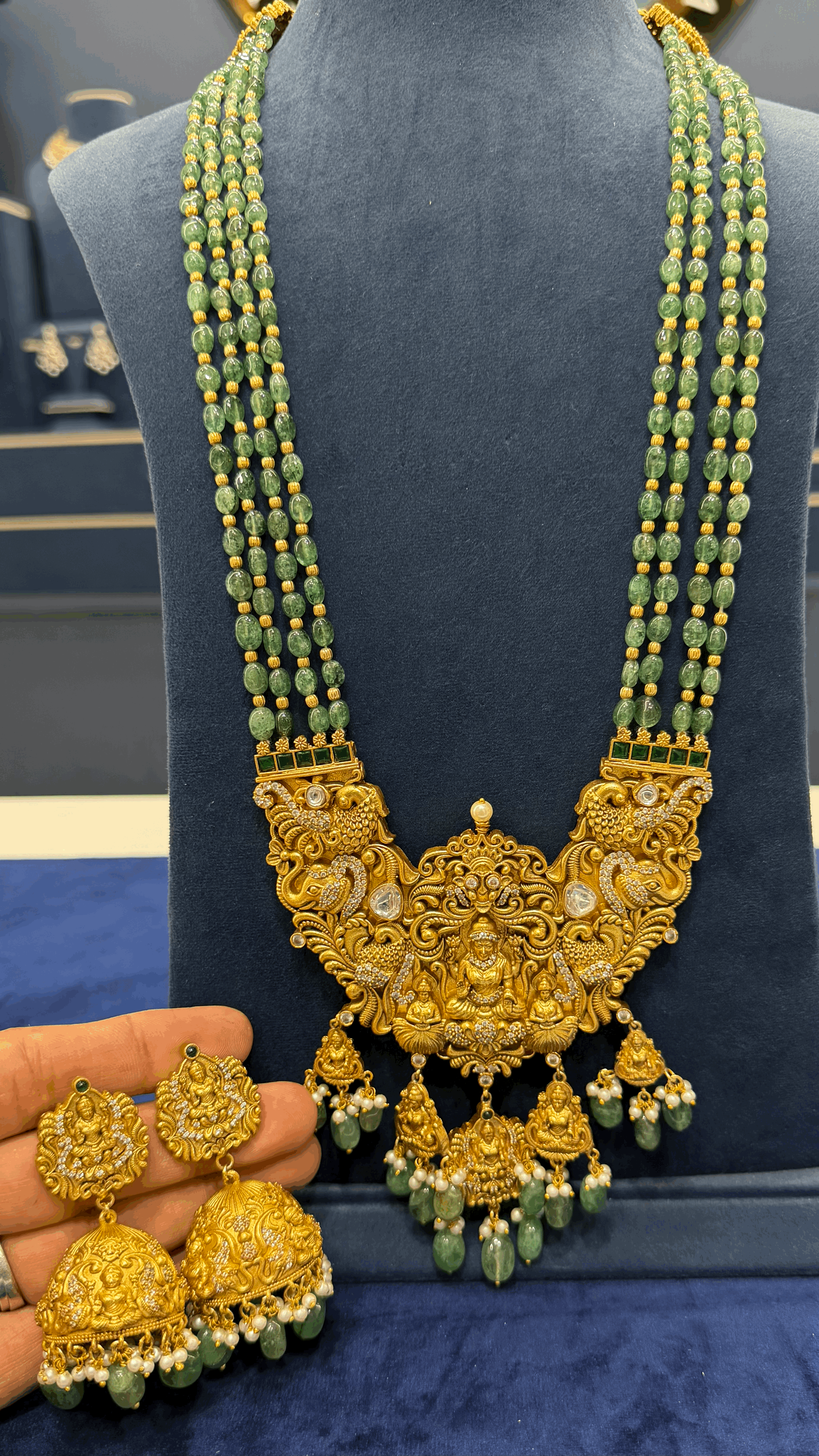 Lakshmi Devi Beads Haaram