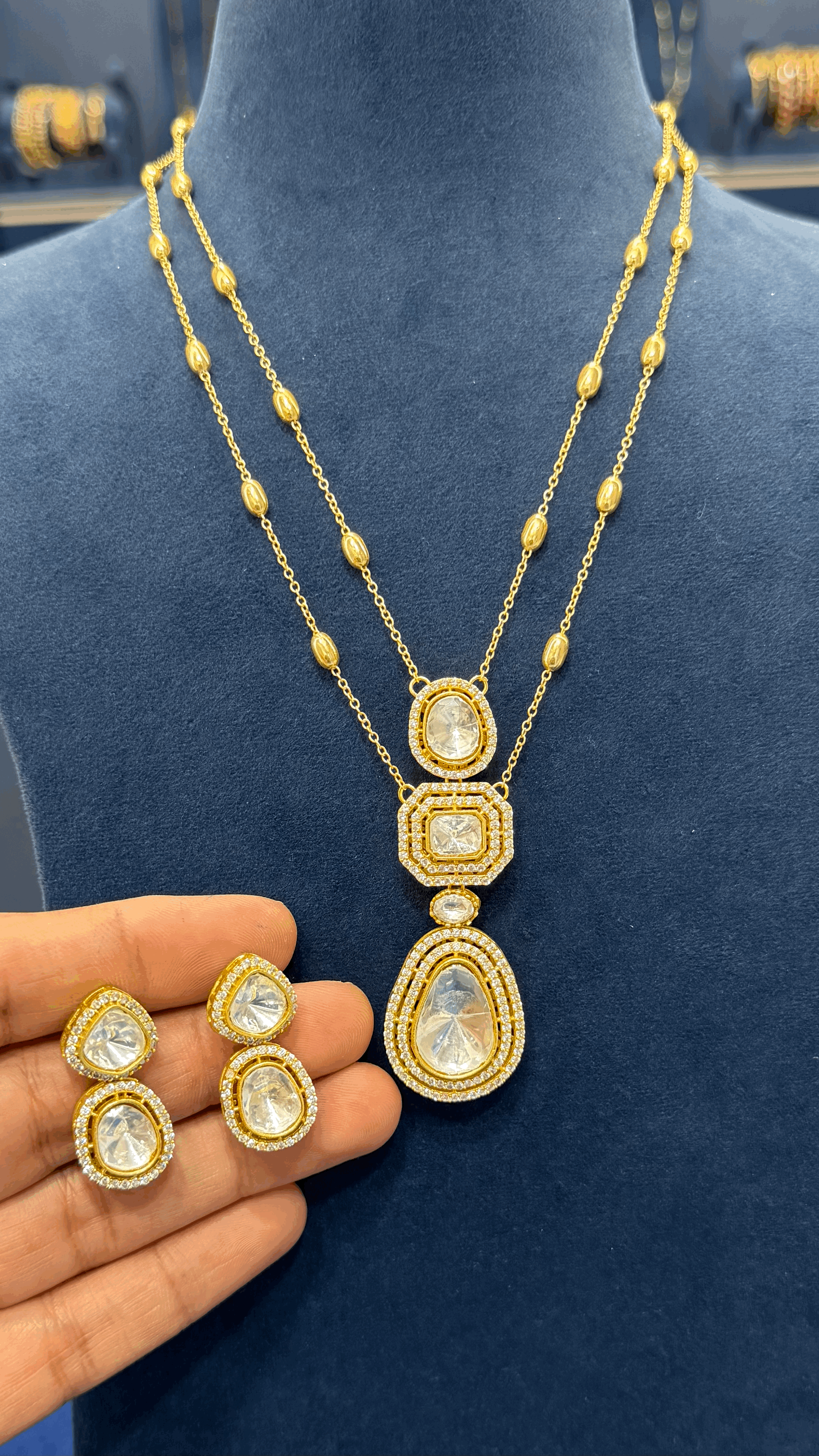 Premium Jadau Neckset