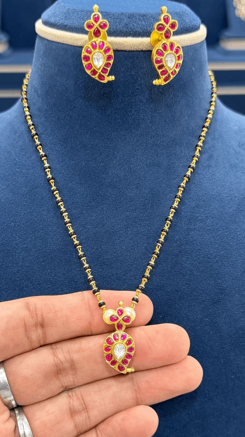 Premiun Blackbeads Jadau Set