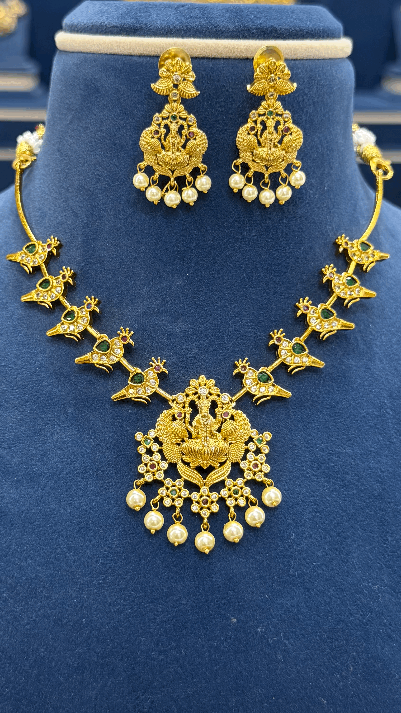 Simple Lakshmi Devi Necklace